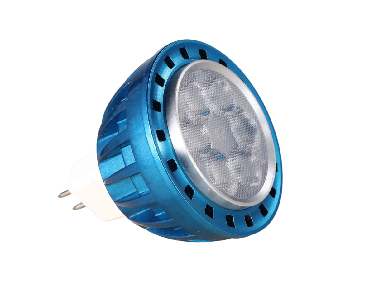 Outdoor Landscape Lighting LED 12V Low Voltage MR16 8W 2700K/3000K, Energy Saving 12V 30°/45°/60°, IP65 LED Light Bulb (LL168)