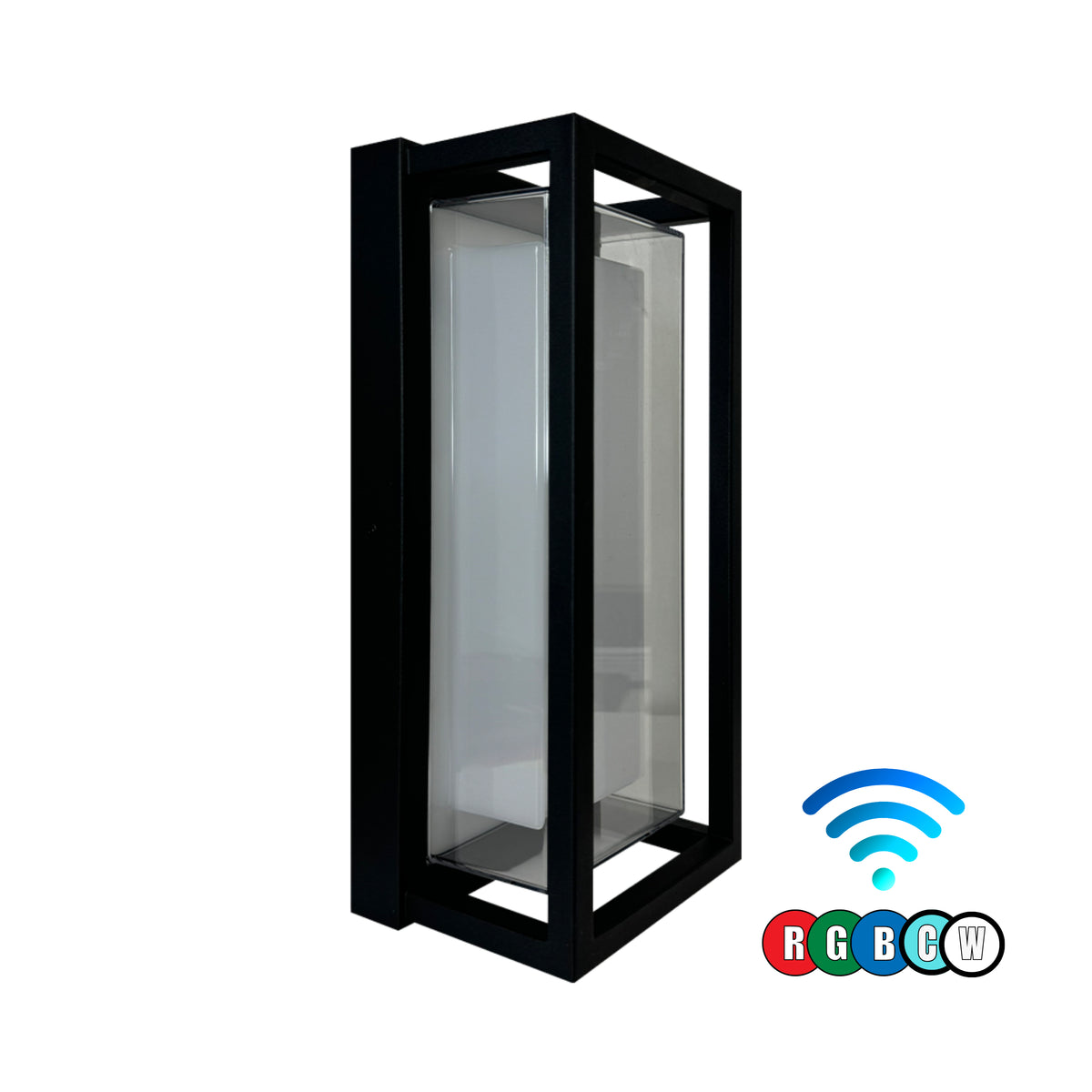 Outdoor Landscape Lighting LED 12V Low Voltage SCA01-14 Integrated LED 22W Bluetooth Control 14″x6.2″x4.9″ 12V Low Voltage Aluminum Wall Sconce Lighting IP65 Waterproof Unit Only