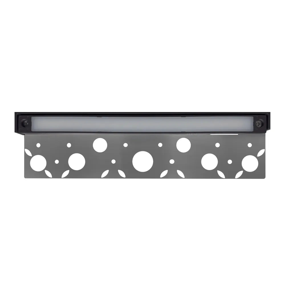 Outdoor Landscape Lighting LED 12V Low Voltage STB21 4W 3000K 12" Cast Aluminum LED Retaining Wall Light 12V Low Voltage Hardscape Paver Lighting