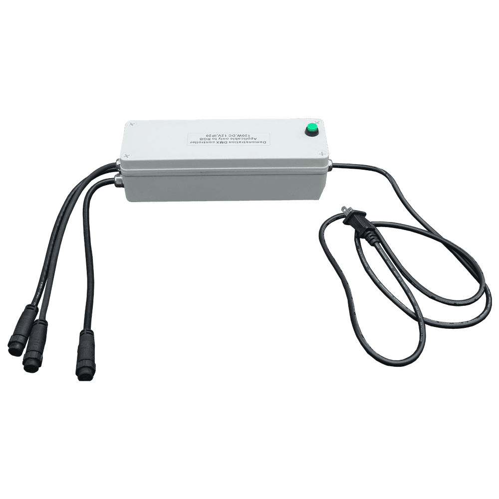 Outdoor Landscape Lighting LED 12V Low Voltage DMX31 12V DC 120W LED Power Supply Simple RGB Brick Light Control