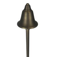 Outdoor Landscape Lighting LED 12V Low Voltage PLB17 Cast Brass LED Bell Shaped Lamp Ready 12V Low Voltage Pathway Outdoor Landscape Lighting Fixture G4 Socket