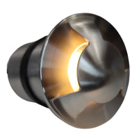 Outdoor Landscape Lighting LED 12V Low Voltage UNS05 Stainless Steel Tri Directional Three Slit In-Ground 12V Low Voltage LED In Ground Landscape Lighting MR16 Socket