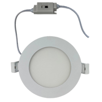 Outdoor Landscape Lighting LED 12V Low Voltage CB04 4x/8x/12x Package 10W 3CCT Round Slim 12V AC/DC LED Panel Puck Light Low Voltage Lighting Fixture