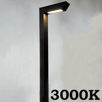 Outdoor Landscape Lighting LED 12V Low Voltage CDPA75 4x/8x/12x Package 5W Heavy Duty Cast Aluminum LED 12V Low Voltage Outdoor Landscape 3 Customizable Color Temperature Path Light