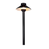 Outdoor Landscape Lighting LED 12V Low Voltage PLB02 Frosted Lens Outdoor Garden Pathway Light | 12V Low Voltage Brass Path Light G4 Socket
