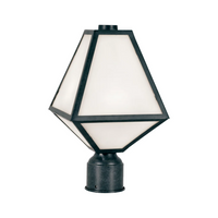 Outdoor Landscape Lighting LED 12V Low Voltage Brian Patrick Flynn Glacier 1 Light Outdoor Post Light 8