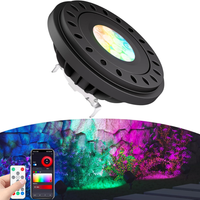 Outdoor Landscape Lighting LED 12V Low Voltage PAR36 7W LED RGB+CCT Tunable 2700K to 6500K, Remote and App Controlled, Dimmable, IP67 waterproof Low Voltage Bulbs