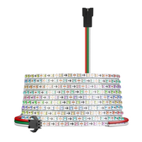 Outdoor Landscape Lighting LED 12V Low Voltage SL13 Strip Light Addressable RGB+IC WS2812B Ultra Narrow 4.54W/ft 2.7mm 16.4ft DC12V Low Voltage LED Indoor IP30 0807 SMD Tape Light