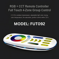 Outdoor Landscape Lighting LED 12V Low Voltage MiBoxer Milight Wireless 4-Zone Single/CCT/RGBW/RGBCCT LED Light Bulb Remote Control