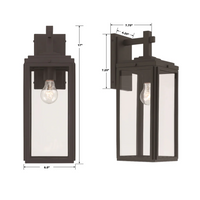 Outdoor Landscape Lighting LED 12V Low Voltage Byron 1 Light Outdoor Sconce 6.5