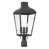 Outdoor Landscape Lighting LED 12V Low Voltage Dumont 3 Light Outdoor Post Light 9.25