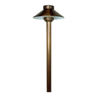 Outdoor Landscape Lighting LED 12V Low Voltage PLB02 Frosted Lens Outdoor Garden Pathway Light | 12V Low Voltage Brass Path Light G4 Socket