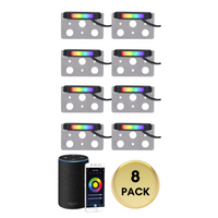 Outdoor Landscape Lighting LED 12V Low Voltage ELRA05 8-Pack 2W 4