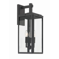 Outdoor Landscape Lighting LED 12V Low Voltage Byron 3 Light Outdoor Sconce 7.5