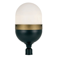 Outdoor Landscape Lighting LED 12V Low Voltage Brian Patrick Flynn Capsule 3 Light Outdoor Post Light 12.25