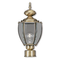 Outdoor Landscape Lighting LED 12V Low Voltage Outdoor Classics 1 E26 Medium Base Light Bulb Socket Outdoor Post Top Lantern 16.5