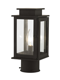 Outdoor Landscape Lighting LED 12V Low Voltage Princeton Outdoor Classics 1 E12 Candelabra Base Light Bulb Socket Outdoor Post Top Lantern 10.5