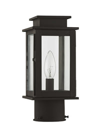 Outdoor Landscape Lighting LED 12V Low Voltage Princeton Outdoor Classics 1 E12 Candelabra Base Light Bulb Socket Outdoor Post Top Lantern 10.5