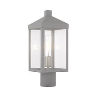 Outdoor Landscape Lighting LED 12V Low Voltage Nyack Outdoor Classics 1 E26 Medium Base Light Bulb Socket Small Outdoor Post Top Lantern 6.25