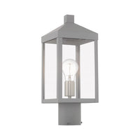 Outdoor Landscape Lighting LED 12V Low Voltage Nyack Outdoor Classics 1 E26 Medium Base Light Bulb Socket Small Outdoor Post Top Lantern 6.25