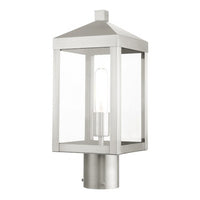 Outdoor Landscape Lighting LED 12V Low Voltage Nyack Outdoor Classics 1 E26 Medium Base Light Bulb Socket Small Outdoor Post Top Lantern 6.25