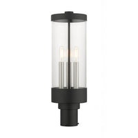 Outdoor Landscape Lighting LED 12V Low Voltage Hillcrest Candelabra Base Light Bulb Socket Large Outdoor Post Top Lantern 6.5