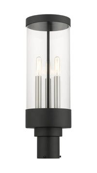 Outdoor Landscape Lighting LED 12V Low Voltage Hillcrest Candelabra Base Light Bulb Socket Large Outdoor Post Top Lantern 6.5