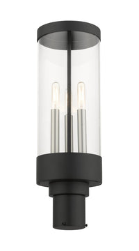 Outdoor Landscape Lighting LED 12V Low Voltage Hillcrest Candelabra Base Light Bulb Socket Large Outdoor Post Top Lantern 6.5