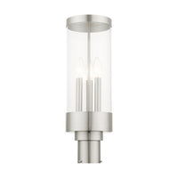 Outdoor Landscape Lighting LED 12V Low Voltage Hillcrest Candelabra Base Light Bulb Socket Large Outdoor Post Top Lantern 6.5