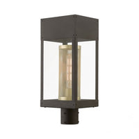 Outdoor Landscape Lighting LED 12V Low Voltage Franklin Medium Base Light Bulb Socket Outdoor Post Top Lantern 7