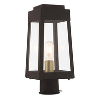 Outdoor Landscape Lighting LED 12V Low Voltage Oslo Medium Base Light Bulb Socket Small Outdoor Post Top Lantern 6.25