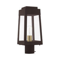 Outdoor Landscape Lighting LED 12V Low Voltage Oslo Medium Base Light Bulb Socket Small Outdoor Post Top Lantern 6.25