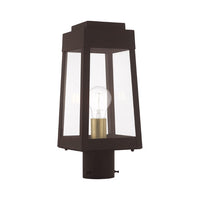Outdoor Landscape Lighting LED 12V Low Voltage Oslo Medium Base Light Bulb Socket Small Outdoor Post Top Lantern 6.25