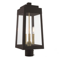 Outdoor Landscape Lighting LED 12V Low Voltage Oslo Candelabra Base Light Bulb Socket Medium Outdoor Post Top Lantern 8.25