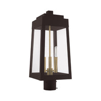 Outdoor Landscape Lighting LED 12V Low Voltage Oslo Candelabra Base Light Bulb Socket Medium Outdoor Post Top Lantern 8.25
