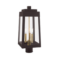 Outdoor Landscape Lighting LED 12V Low Voltage Oslo Candelabra Base Light Bulb Socket Medium Outdoor Post Top Lantern 8.25