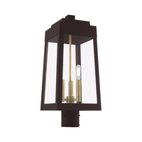 Outdoor Landscape Lighting LED 12V Low Voltage Oslo Candelabra Base Light Bulb Socket Medium Outdoor Post Top Lantern 8.25