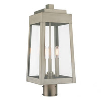 Outdoor Landscape Lighting LED 12V Low Voltage Oslo Candelabra Base Light Bulb Socket Medium Outdoor Post Top Lantern 8.25
