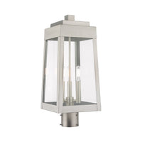 Outdoor Landscape Lighting LED 12V Low Voltage Oslo Candelabra Base Light Bulb Socket Medium Outdoor Post Top Lantern 8.25