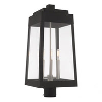 Outdoor Landscape Lighting LED 12V Low Voltage Oslo Candelabra Base Light Bulb Socket Large Outdoor Post Top Lantern 10.5