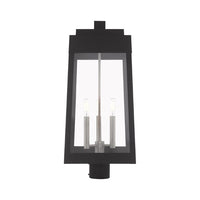 Outdoor Landscape Lighting LED 12V Low Voltage Oslo Candelabra Base Light Bulb Socket Large Outdoor Post Top Lantern 10.5