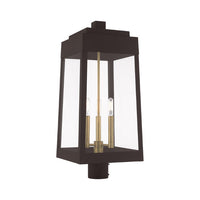 Outdoor Landscape Lighting LED 12V Low Voltage Oslo Candelabra Base Light Bulb Socket Large Outdoor Post Top Lantern 10.5