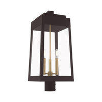 Outdoor Landscape Lighting LED 12V Low Voltage Oslo Candelabra Base Light Bulb Socket Large Outdoor Post Top Lantern 10.5