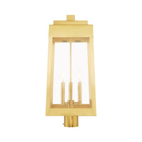 Outdoor Landscape Lighting LED 12V Low Voltage Oslo Candelabra Base Light Bulb Socket Large Outdoor Post Top Lantern 10.5