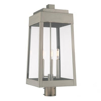 Outdoor Landscape Lighting LED 12V Low Voltage Oslo Candelabra Base Light Bulb Socket Large Outdoor Post Top Lantern 10.5