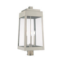 Outdoor Landscape Lighting LED 12V Low Voltage Oslo Candelabra Base Light Bulb Socket Large Outdoor Post Top Lantern 10.5