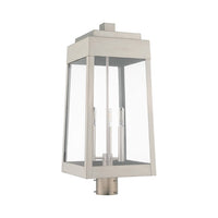 Outdoor Landscape Lighting LED 12V Low Voltage Oslo Candelabra Base Light Bulb Socket Large Outdoor Post Top Lantern 10.5