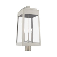 Outdoor Landscape Lighting LED 12V Low Voltage Oslo Candelabra Base Light Bulb Socket Large Outdoor Post Top Lantern 10.5