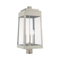 Outdoor Landscape Lighting LED 12V Low Voltage Oslo Candelabra Base Light Bulb Socket Large Outdoor Post Top Lantern 10.5