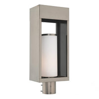 Outdoor Landscape Lighting LED 12V Low Voltage Bleecker Medium Base Light Bulb Socket Outdoor Large Post Top Lantern 7.875